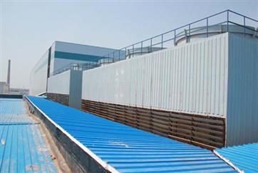 方形逆流式玻璃冷卻塔方形逆流式玻璃冷卻塔