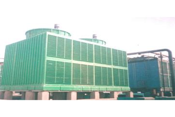 方形橫流式玻璃鋼冷卻塔方形橫流式玻璃鋼冷卻塔