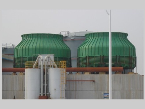 圓形逆流式冷卻塔