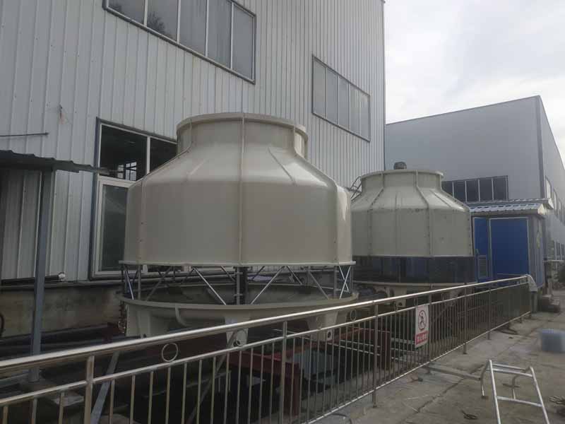 綿陽鹽亭GL-200T冷卻塔安裝現(xiàn)場